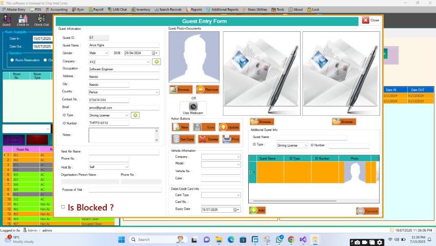 Hotel ERP Software